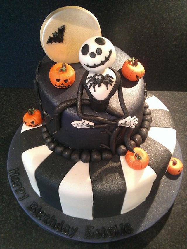 Nightmare Before Christmas Birthday Cake - Cake by Kelly - CakesDecor