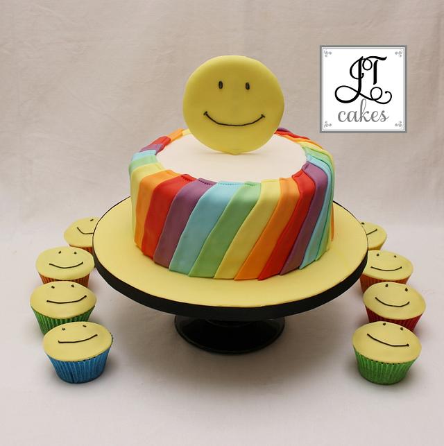 Smiley cake. :) - Decorated Cake by JT Cakes - CakesDecor