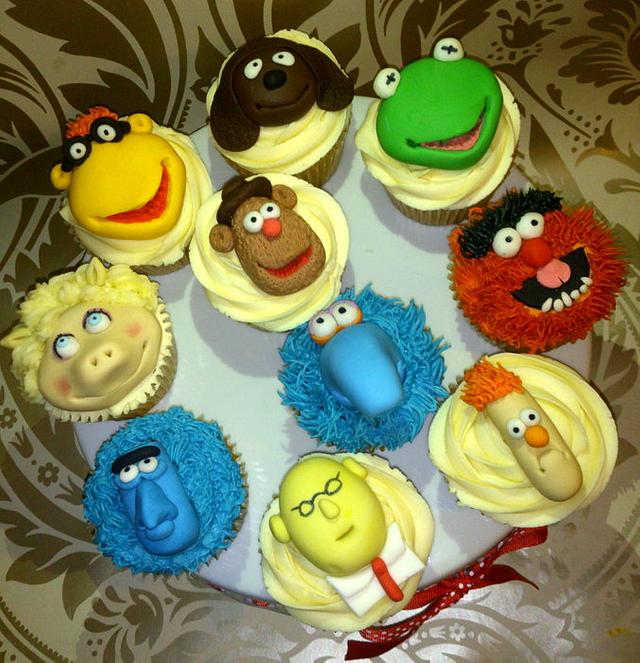Muppets cupcakes