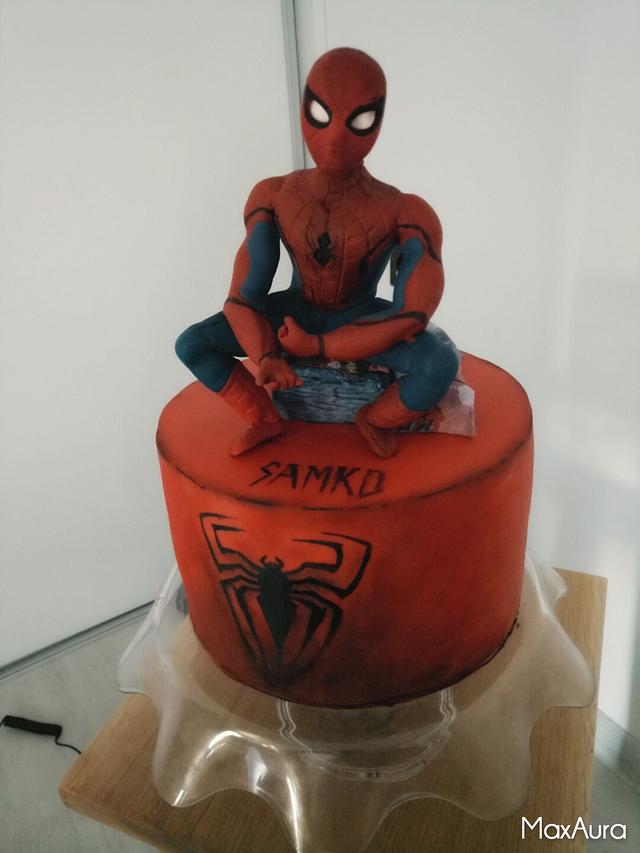 Spiderman cake - Cake by Annbakes - CakesDecor