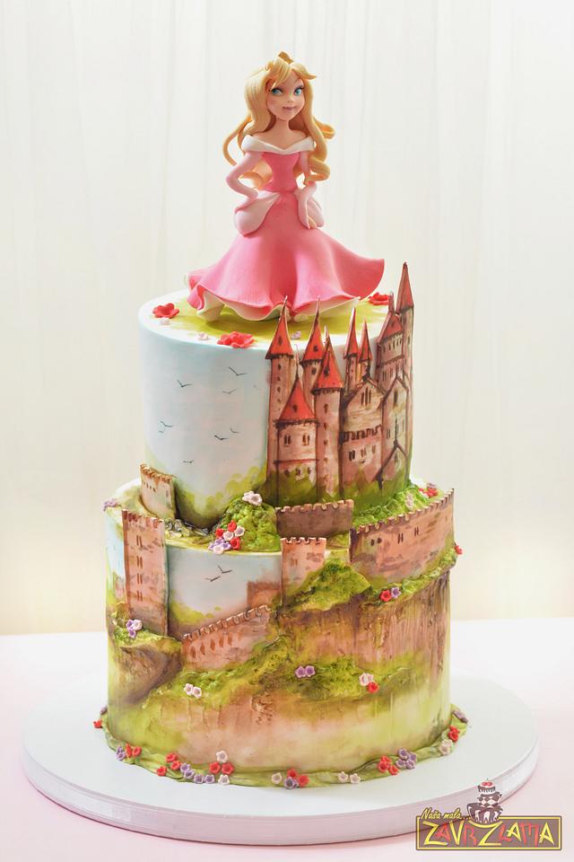 Cake Aurora princess cake (6