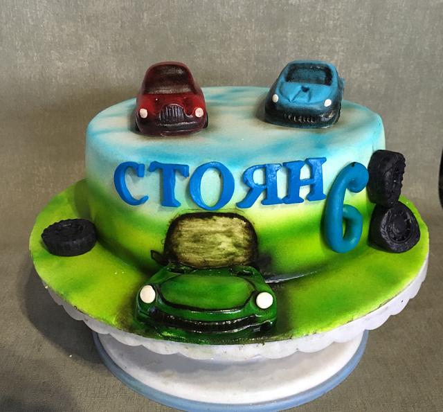 Boy cake - Decorated Cake by Doroty - CakesDecor