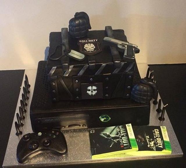 Xbox Call Of Duty Cake Cake By Hope Cakesdecor