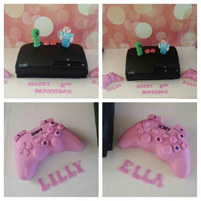 Minecraft Ps3 Cake By Mmmm Cakes And Cupcakes Cakesdecor