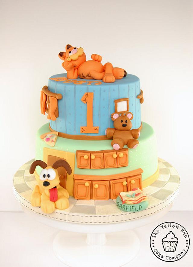 Garfield Cake Take 1 - CakeCentral.com