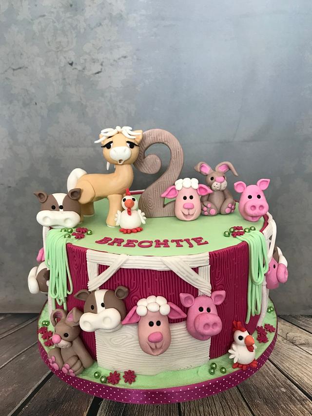 Farm cake - Cake by Cake Garden - CakesDecor