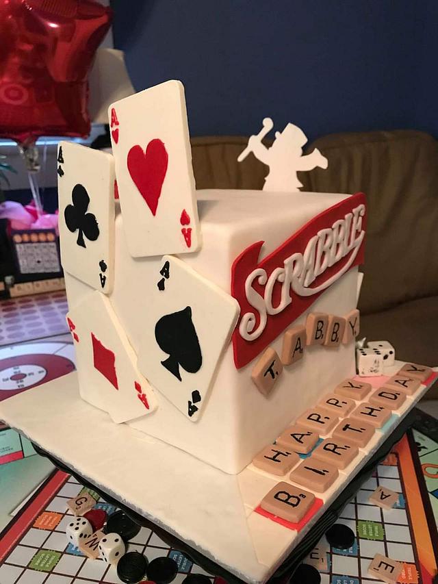 Game Night Cake Cake By T Coleman Cakesdecor