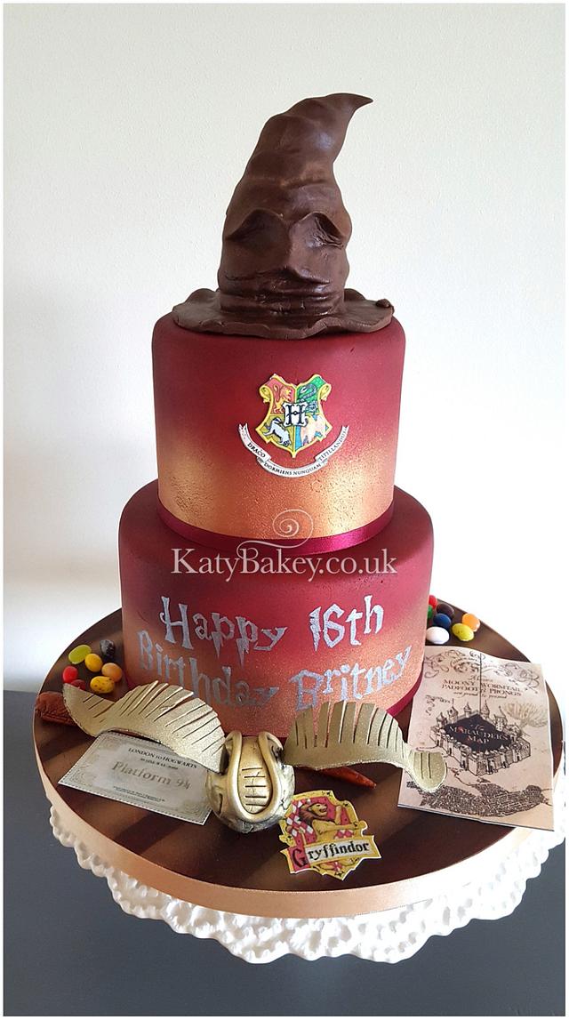 Harry Potter Cake - cake by Katy Davies - CakesDecor