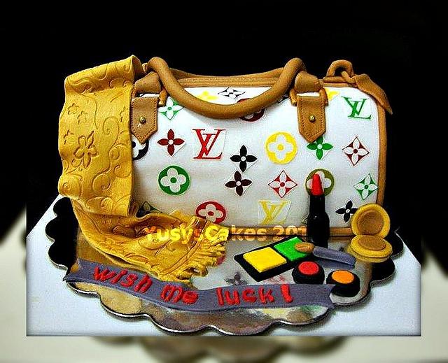 LV Bag Cake