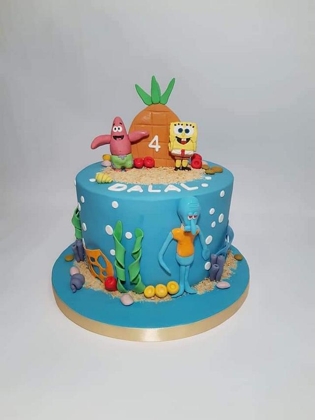 Sponge bob and friends - Cake by Zerina - CakesDecor