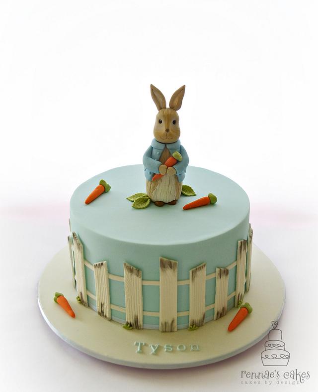 Peter Rabbit - Decorated Cake by Cakes by Design - CakesDecor