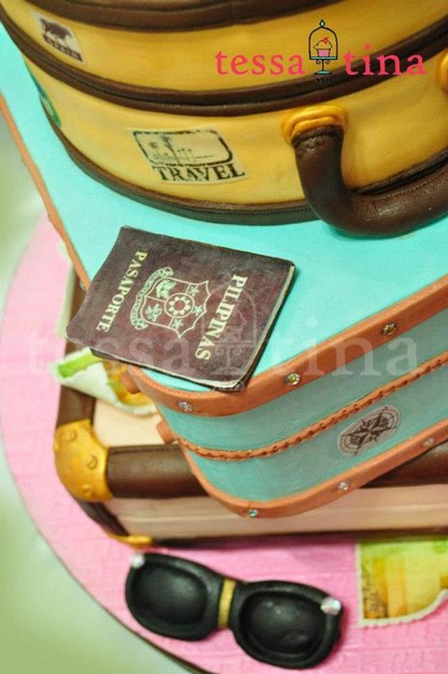 Travel Themed cake