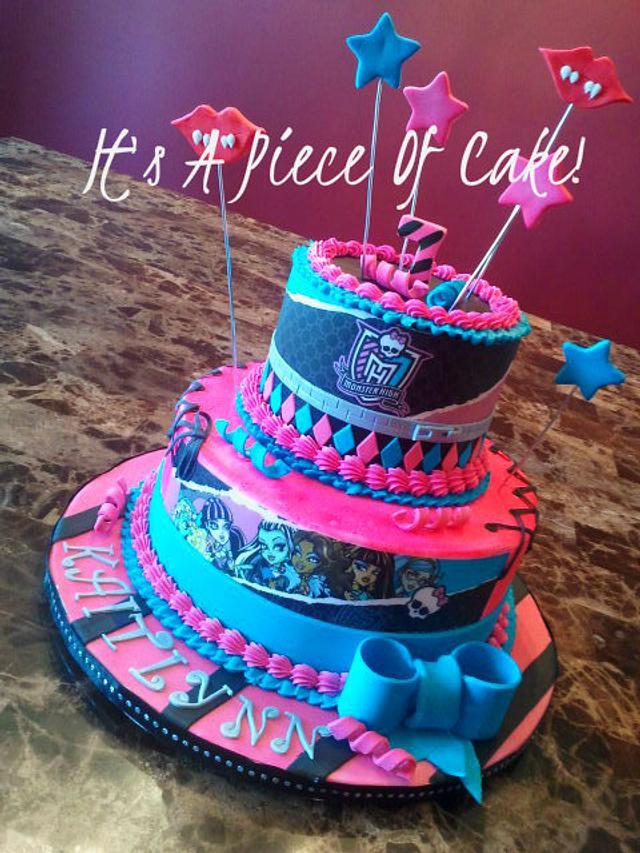 Monster High Cake Cake by Rebecca CakesDecor Monster High Cake Cake by Rebecca CakesDecor