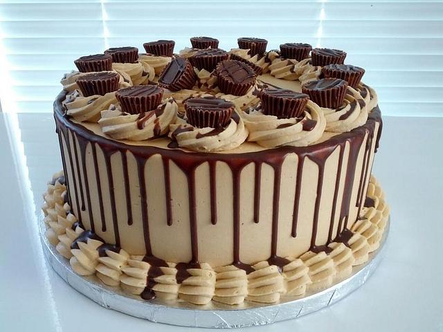 Chocolate peanut butter overload - cake by JB - CakesDecor