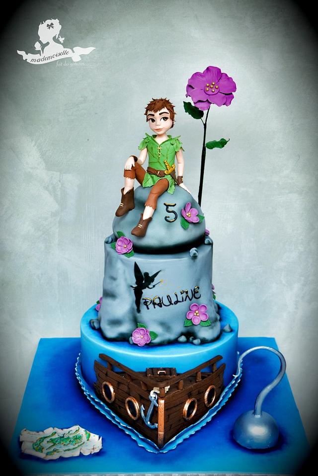 Peter Pan Cake By Mademoiselle Fait Des Gateaux Cakesdecor