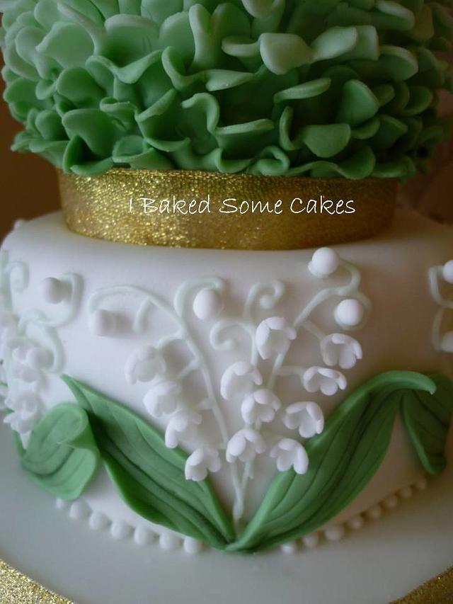 Lily of the Valley - Decorated Cake by Julie, I Baked - CakesDecor