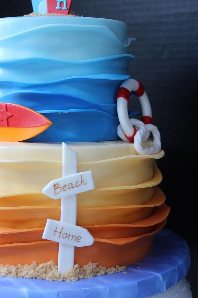 Surf Cake Cake By Sweet Heaven Cakesdecor