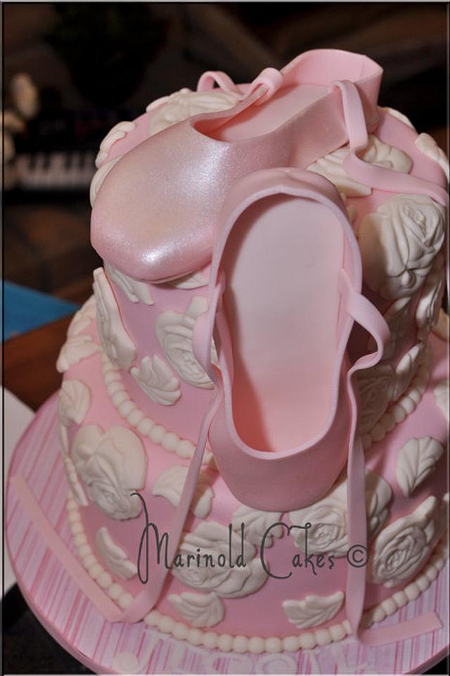 A Ballerina Birthday Cake