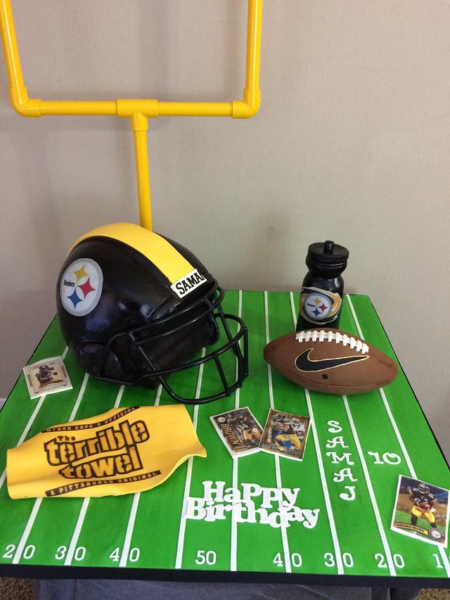 Pittsburgh Steelers Football Cake Decorated Cake By The Cakesdecor 5055