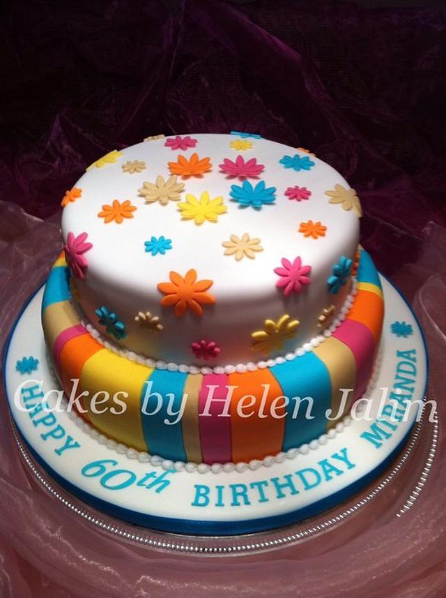 Multi Colour Cake - Decorated Cake By Helen Jane Cake - Cakesdecor