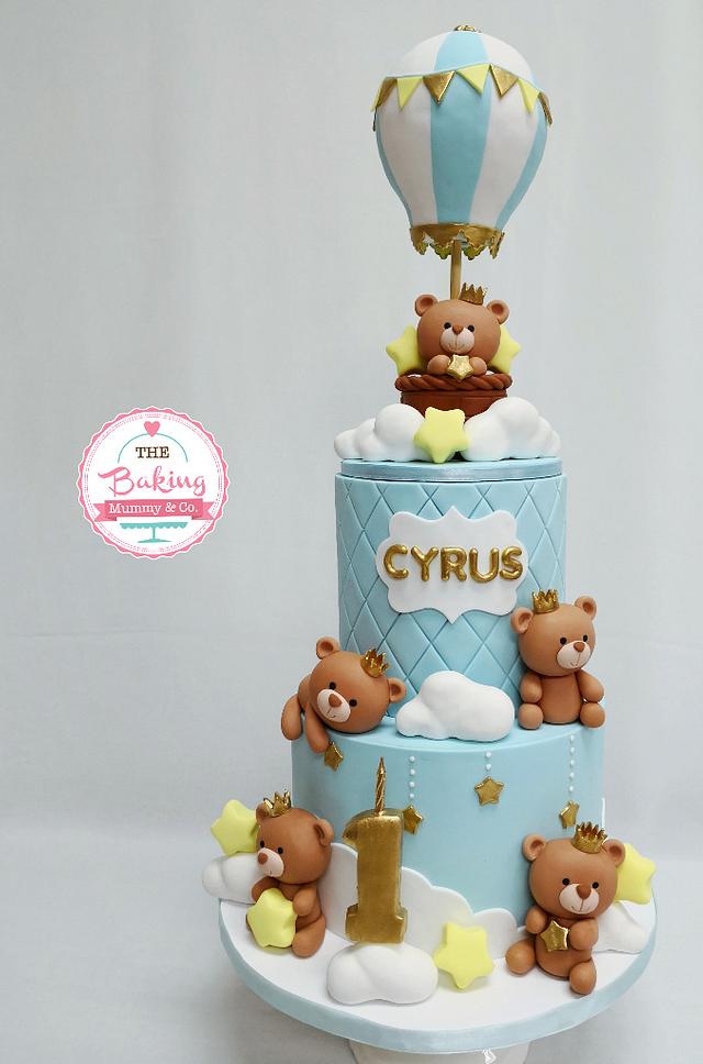 Beary Ball! - Decorated Cake by StellaHui-Allen - CakesDecor