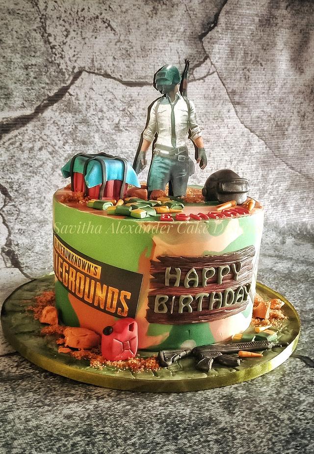 Gamer theme cake - Cake by Savitha Alexander - CakesDecor