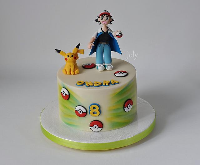 Pokémon Pikachu, Ash Decorated Cake by Jolana Brychova CakesDecor