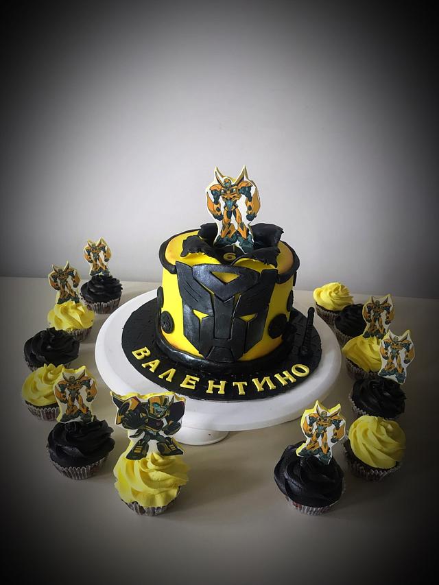 Transformers cake - Decorated Cake by Sofia V. - CakesDecor