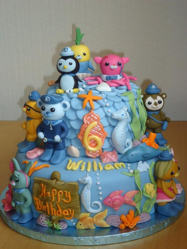 Octonauts Cake Decorated Cake by Ellie Douglas CakesDecor