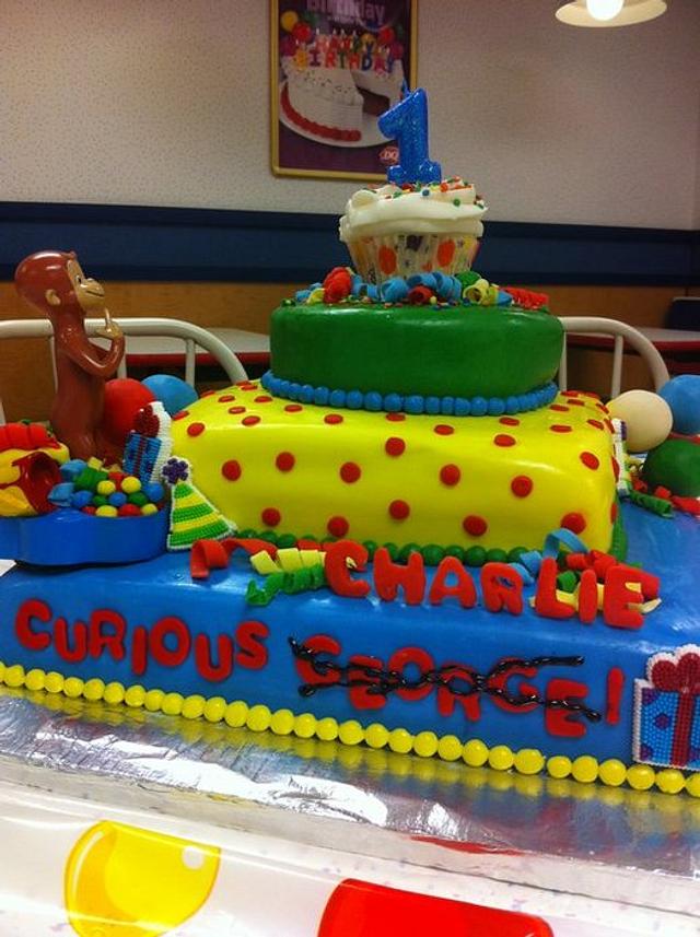 Curious cake Cake by Melissa Cook CakesDecor
