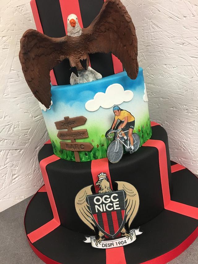 Ogc Nice Eddy Mercks Birthday Cake Cake By Gateaux Cakesdecor