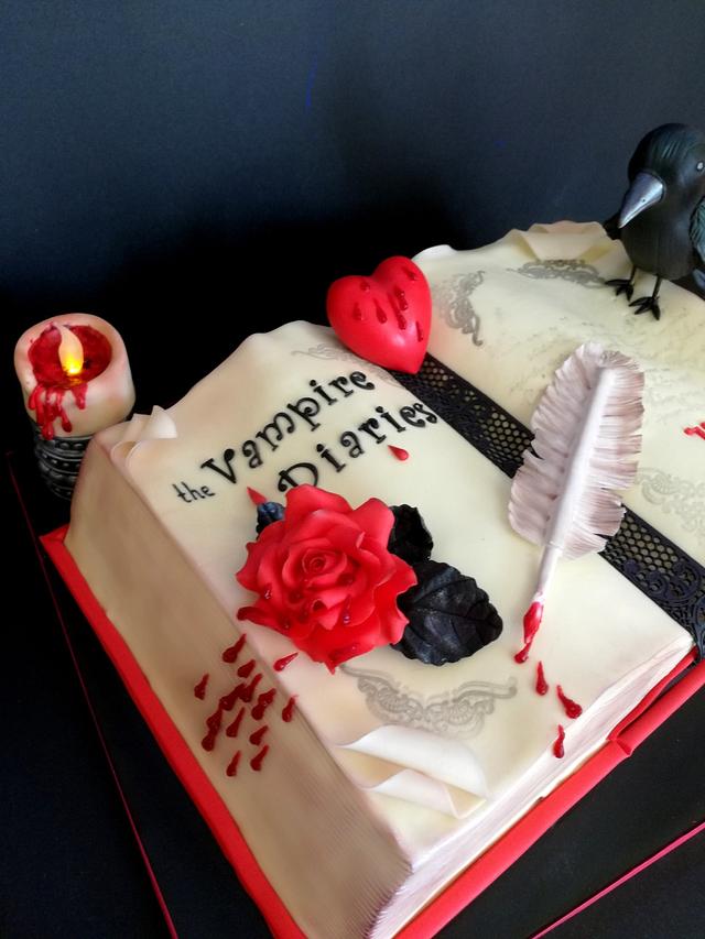 The Vampire diaries - Cake by KamiSpasova - CakesDecor