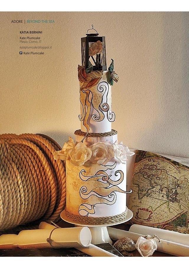 Nautical Wedding Cake - Volume 6 Issue 5 Cake Central