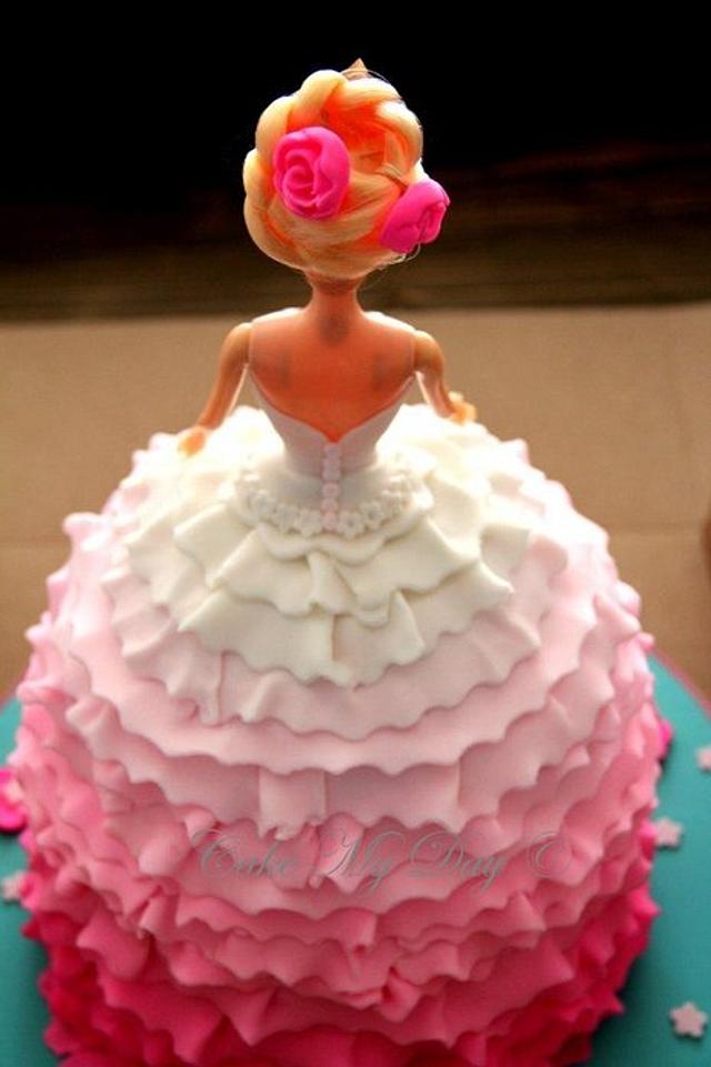 Princess Doll Cake - Cake by Cake My Day - CakesDecor