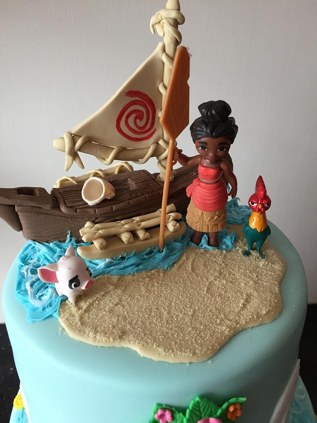 Moana birthday cake - Cake by Donnajanecakes - CakesDecor