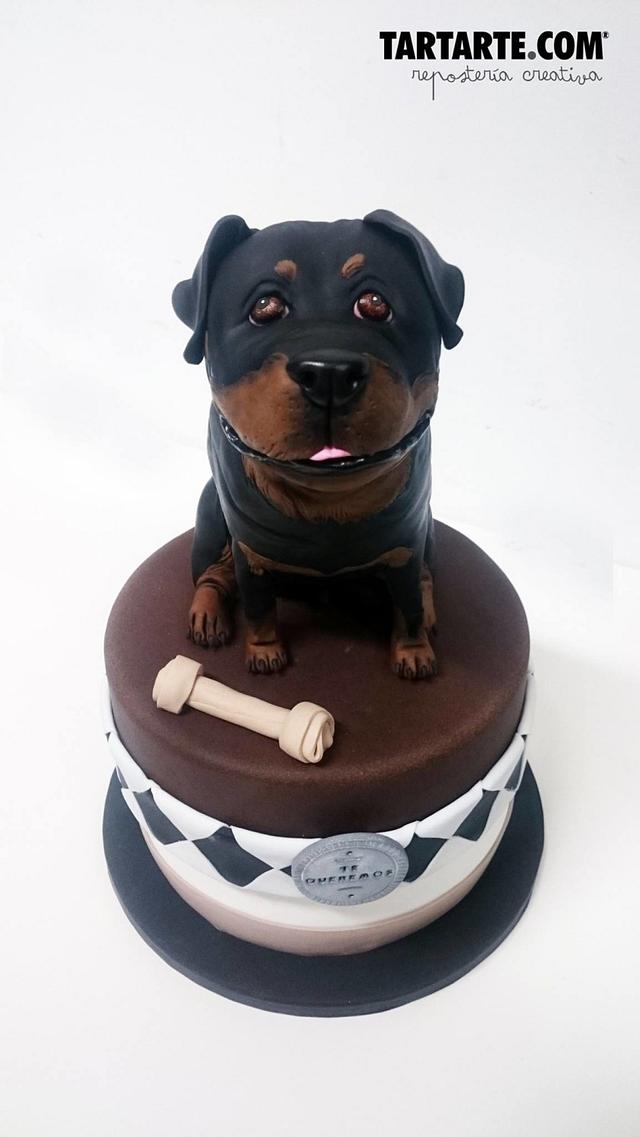 Rottweiler Cake