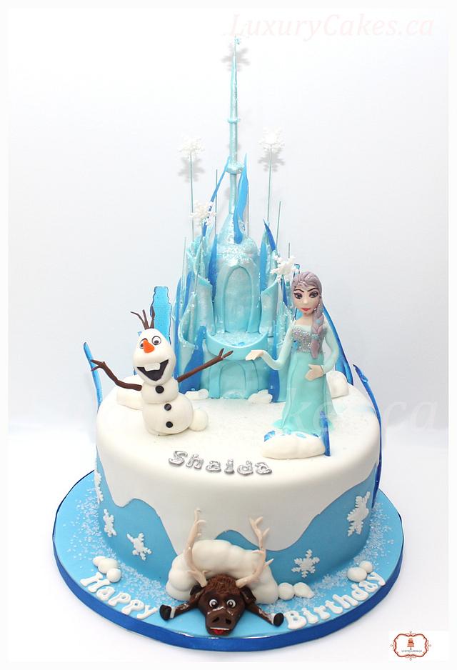 Frozen cake - Decorated Cake by Sobi Thiru - CakesDecor