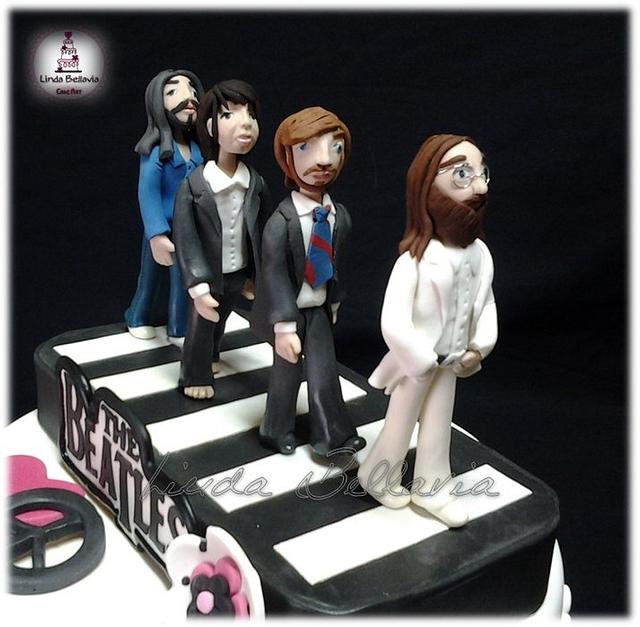 Beatles Abbey Road Cake Cake By Linda Bellavia Cake Art Cakesdecor 4668