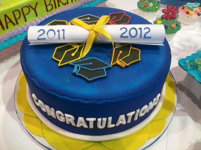 Graduation Cake - Decorated Cake by maria vilma a. - CakesDecor