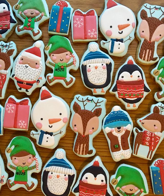 Christmas cookies - Cookie by CookiesByCourtney - CakesDecor