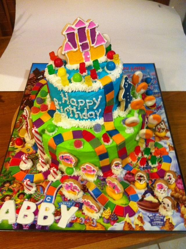 Candy Land Cake Cake by HOPE CakesDecor Candy Land Cake Cake by HOPE CakesDecor