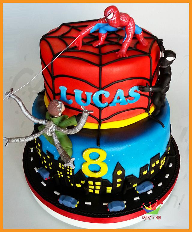 The Amazing Spidermad... eh .. man!! :P - Decorated Cake - CakesDecor