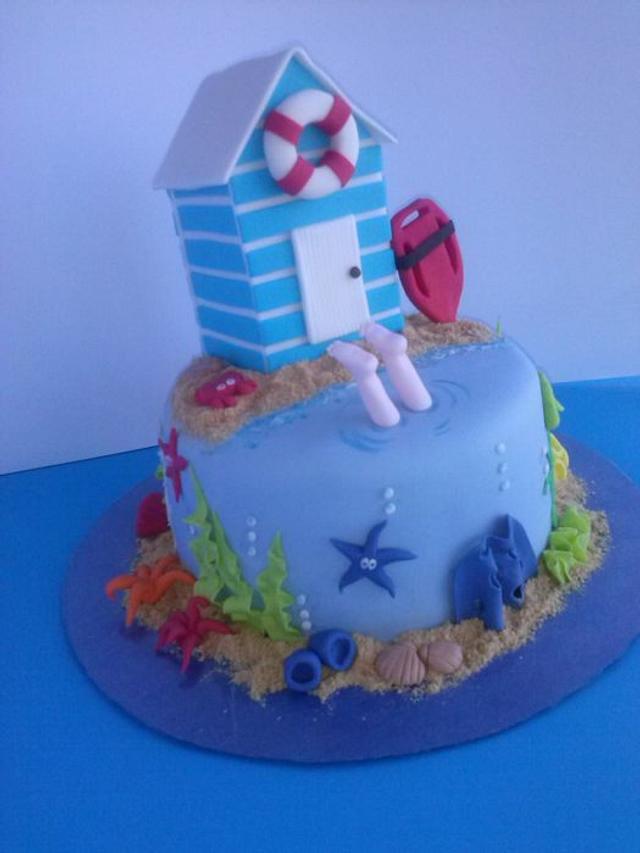 Lifeguard cake - Cake by Pelegrina - CakesDecor