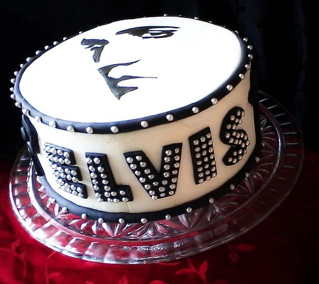 Elvis Birthday cake