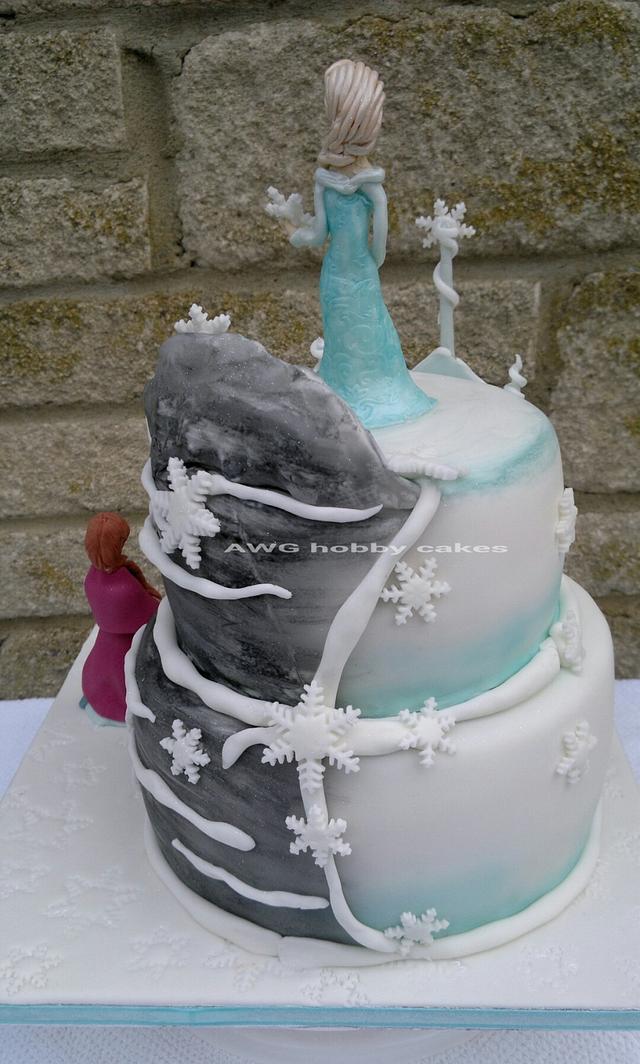 Frozen for Aurelia Cake by AWG Hobby Cakes CakesDecor