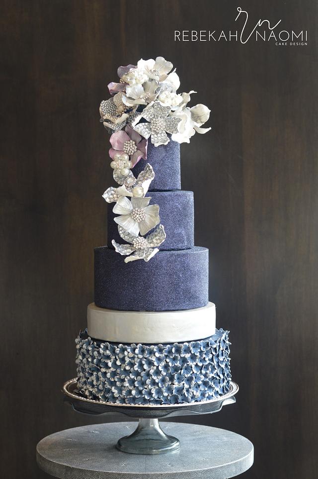 Jeweled cake for American Cake Decorating Trend issue