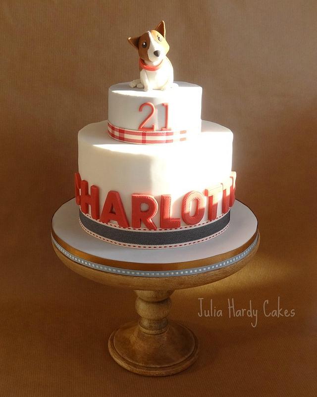 A Cake for Charlotte - Decorated Cake by Julia Hardy - CakesDecor