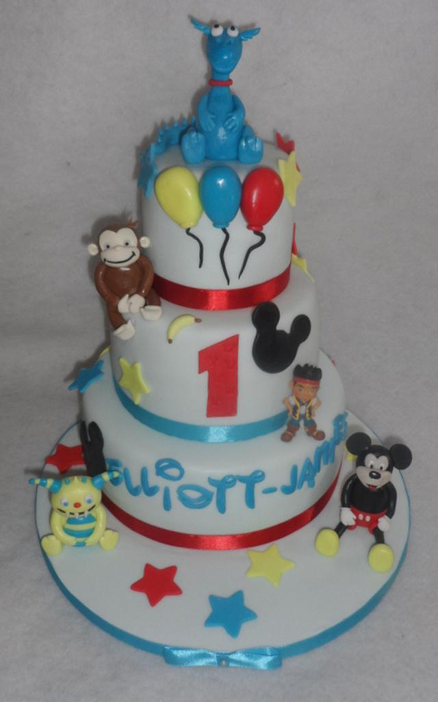 Re Disney Junior Decorated Cake by Kirsty CakesDecor