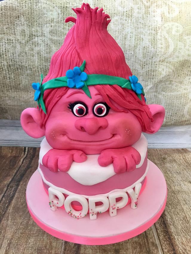 Trolls Poppy Cake Asda