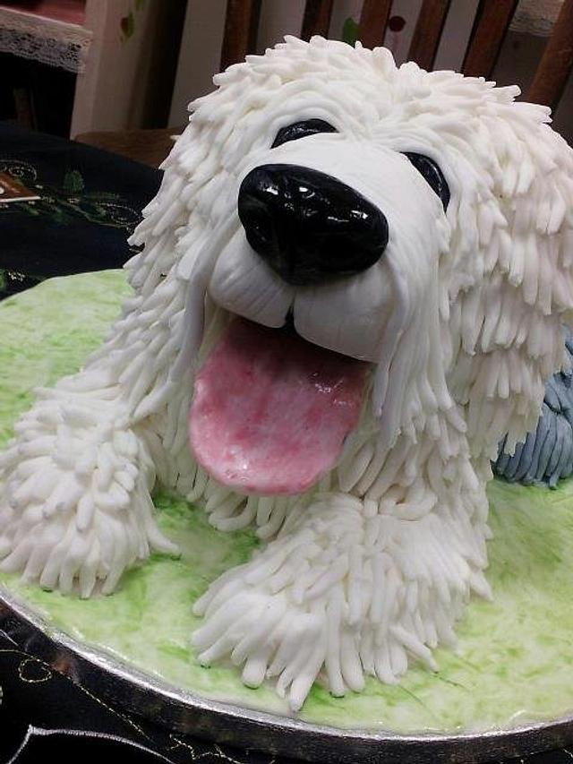 Shaggy Dog Cake by Possum (jules) CakesDecor